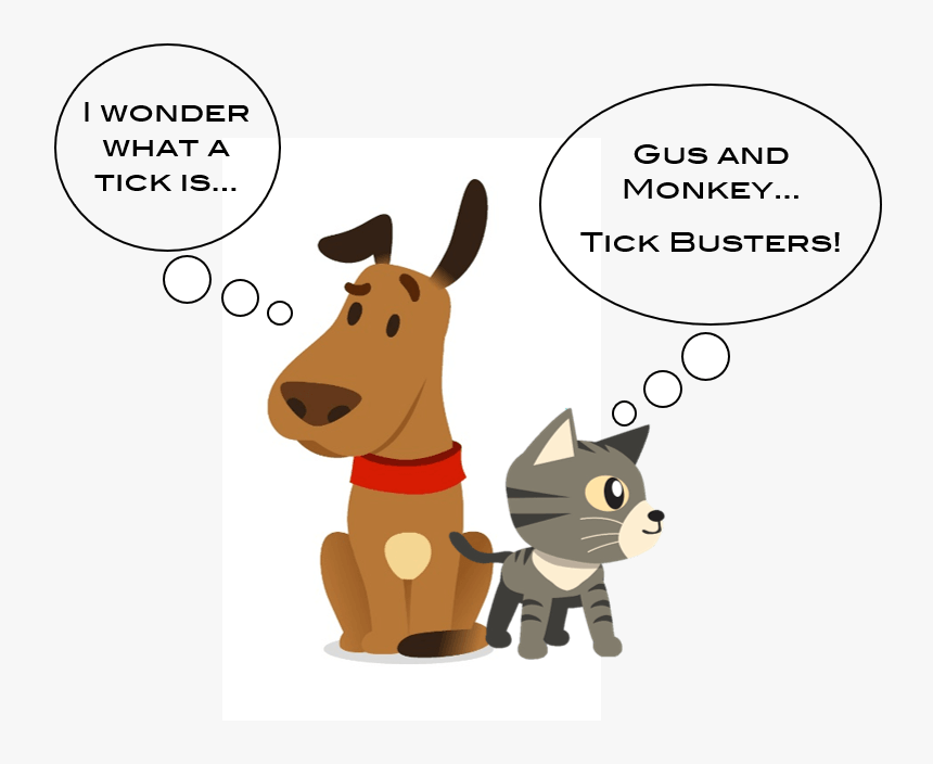 Gus Gets A Tick In His Fur - Cartoon, HD Png Download