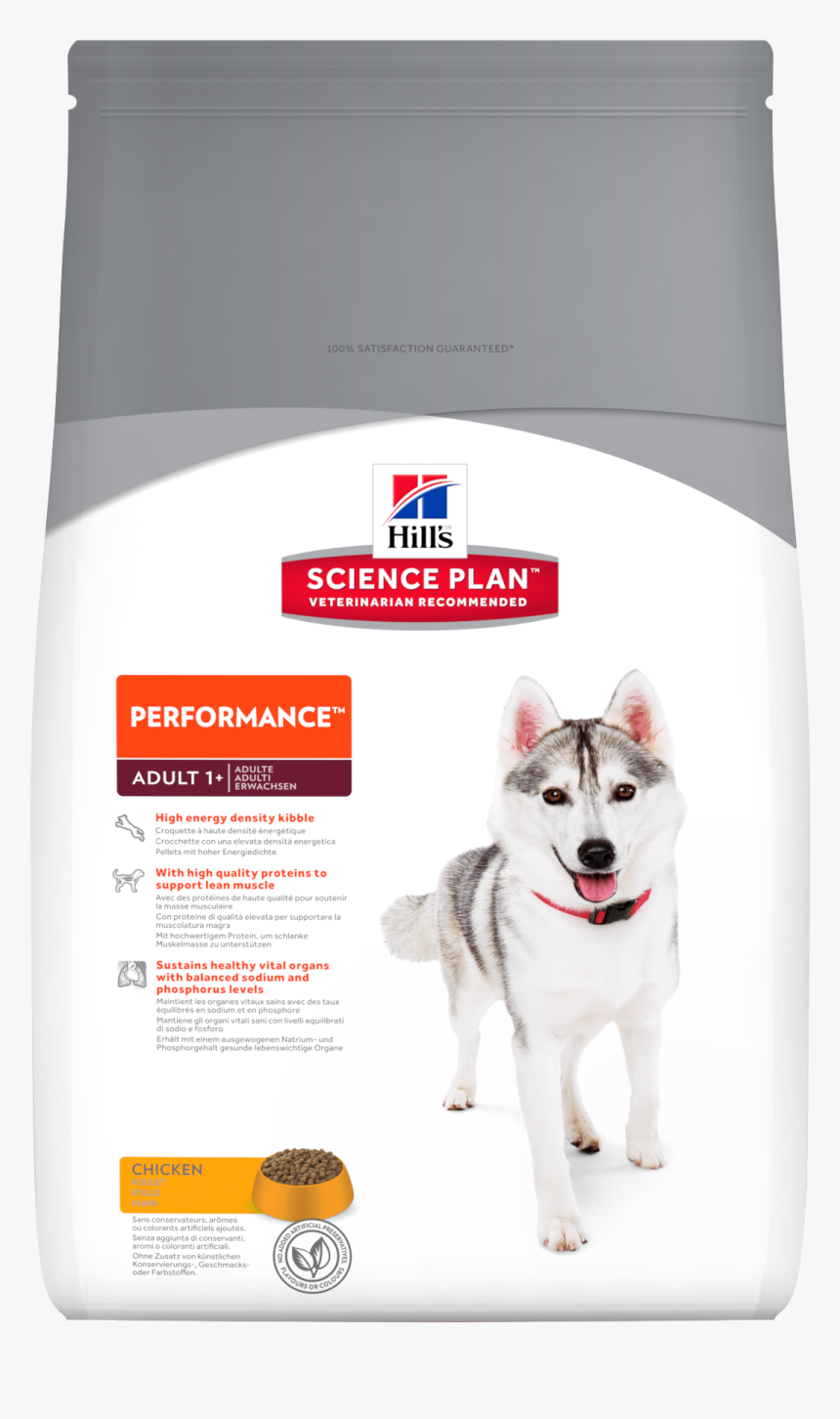 Hills Adult Performance Dog Food 7569 - Hairball Control For Cats, HD Png Download