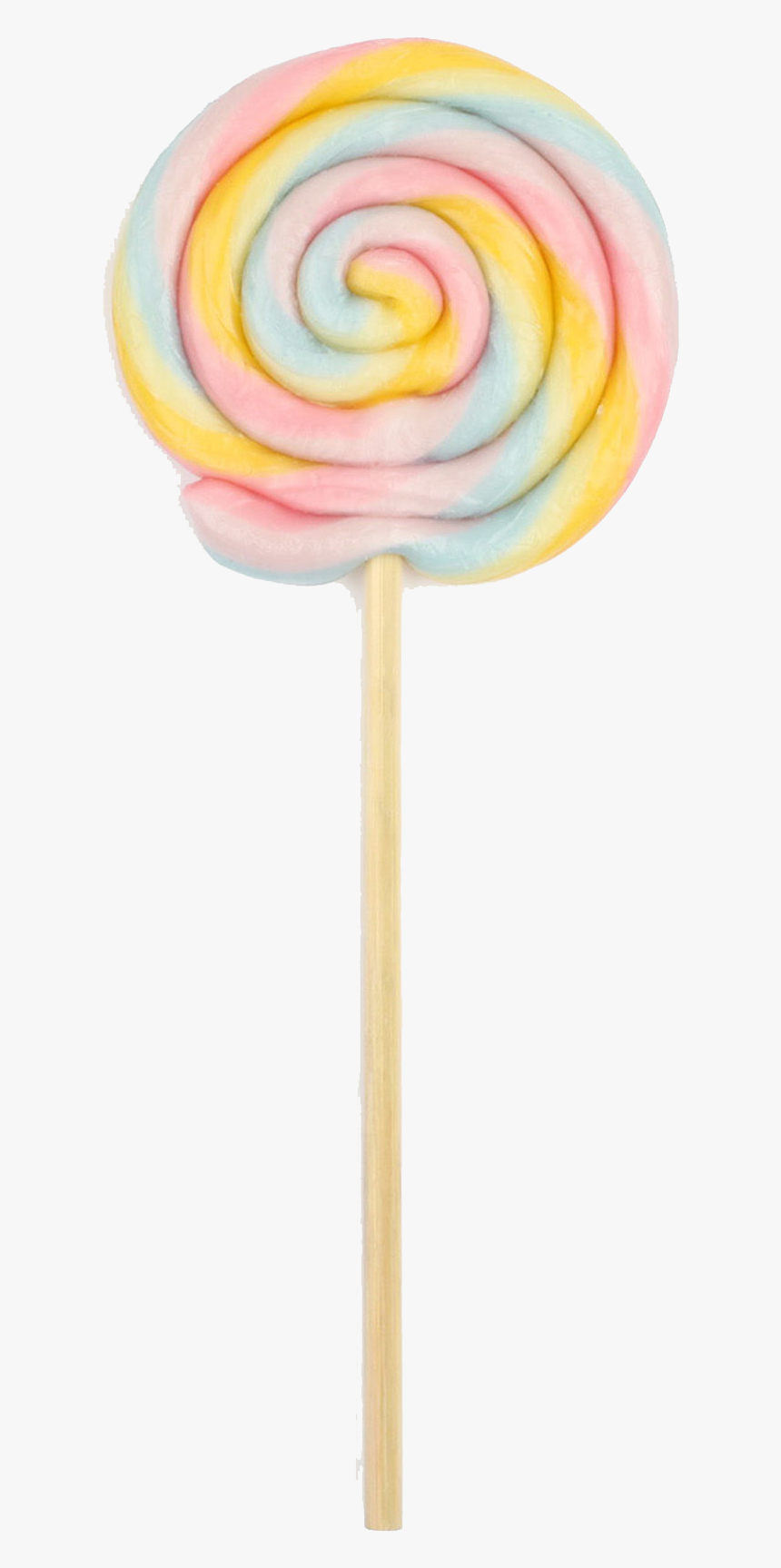 Rainbow Lollipop , Png Download - Dessert, Transparent Png