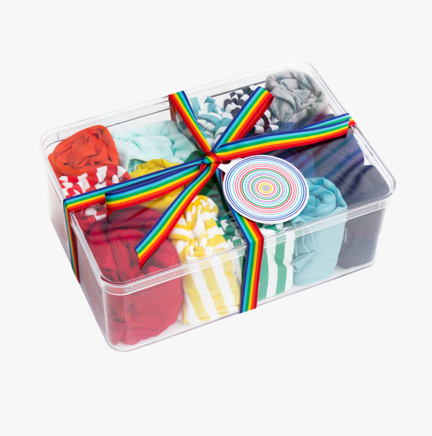 Transparent Rainbow Lollipop Png - Gift Wrapping, Png Download