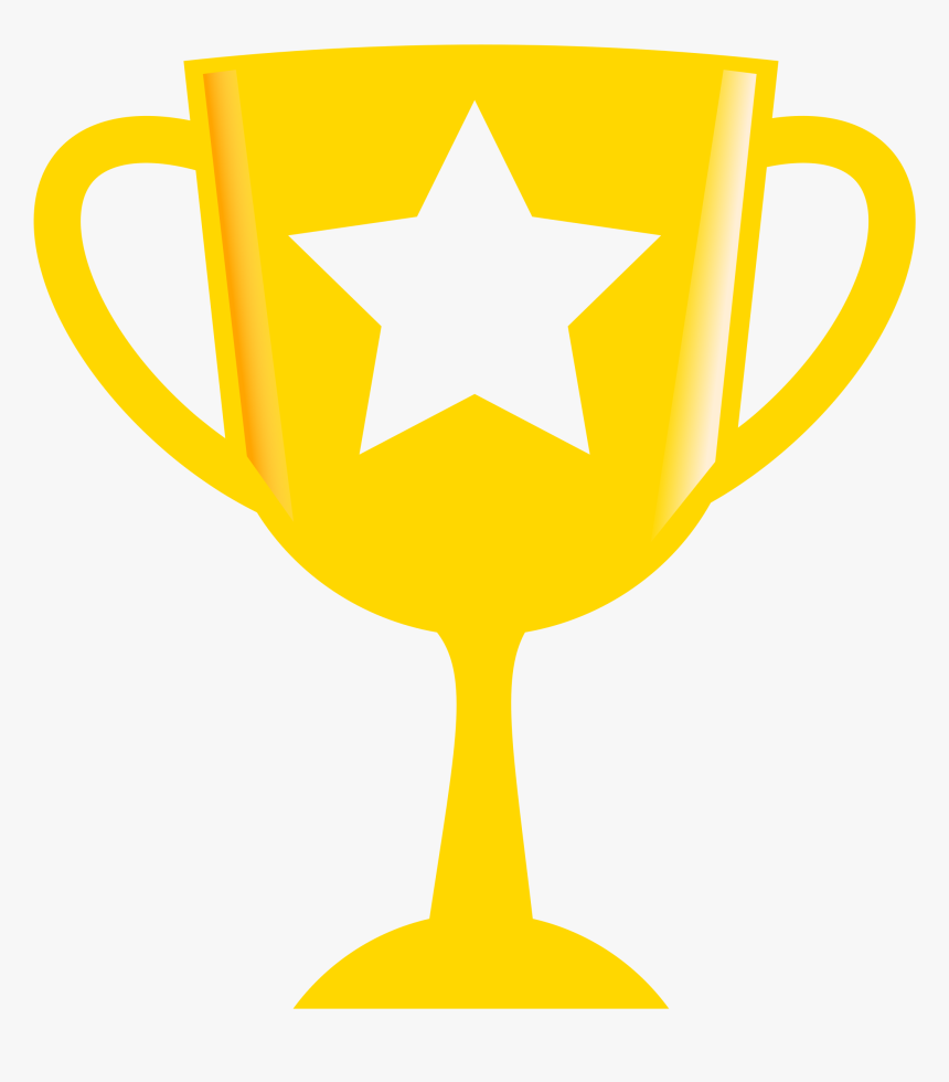 Trophy,cup,yellow - Trophy Png Icon, Transparent Png