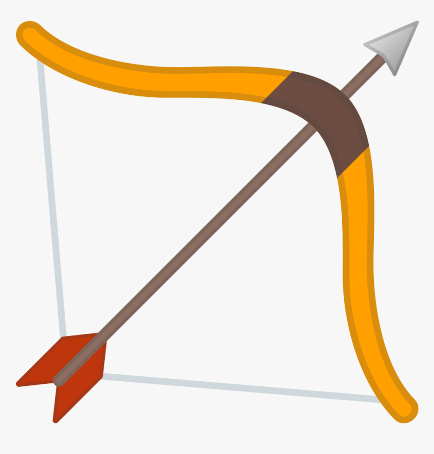 Bow And Arrow Icon - Emoji Arco E Flecha, HD Png Download