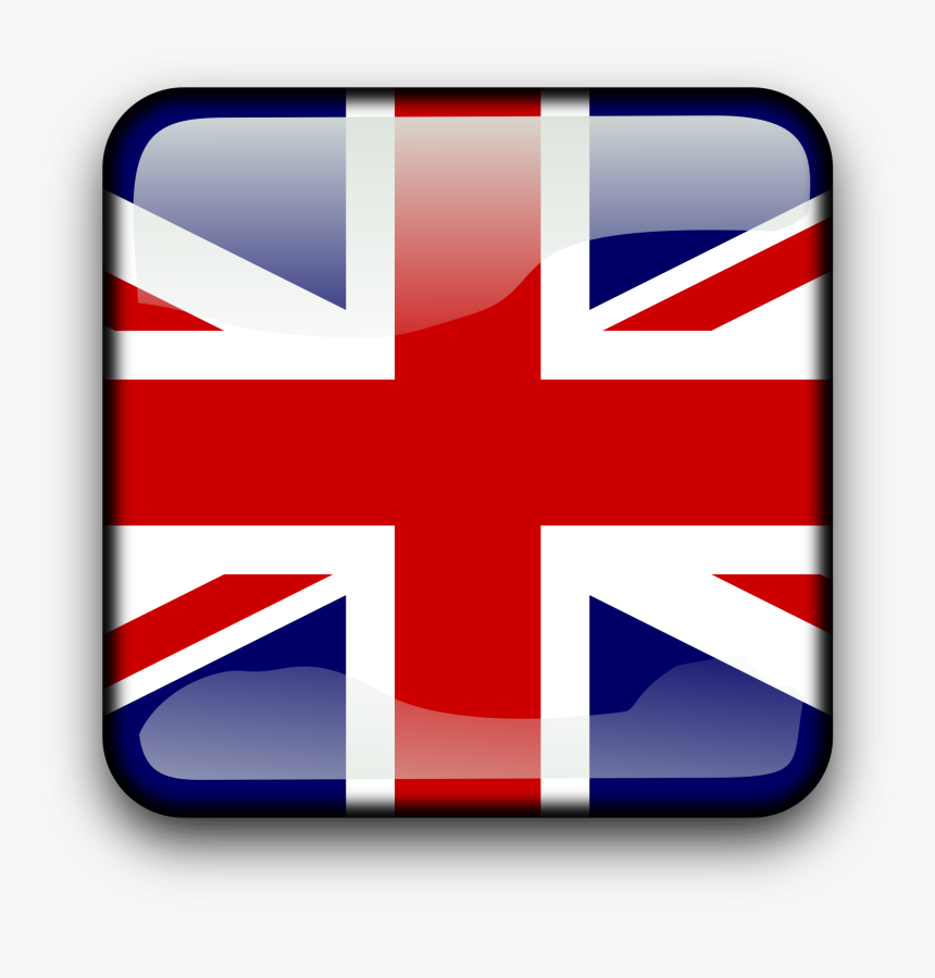 Flag Buttons Png - Translation French English Clipart, Transparent Png