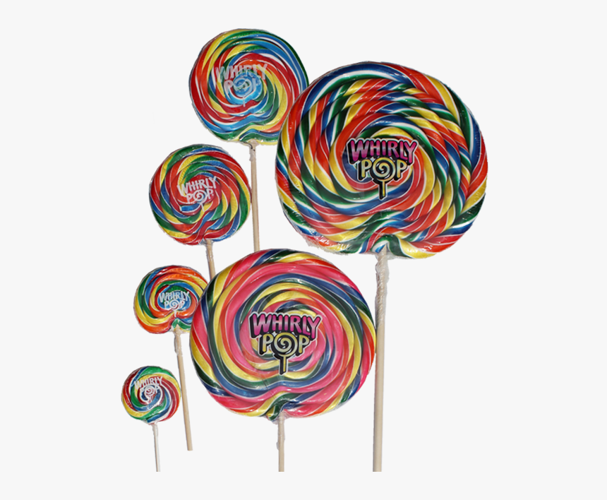Transparent Hard Candy Png - Whirly Pop Sizes, Png Download
