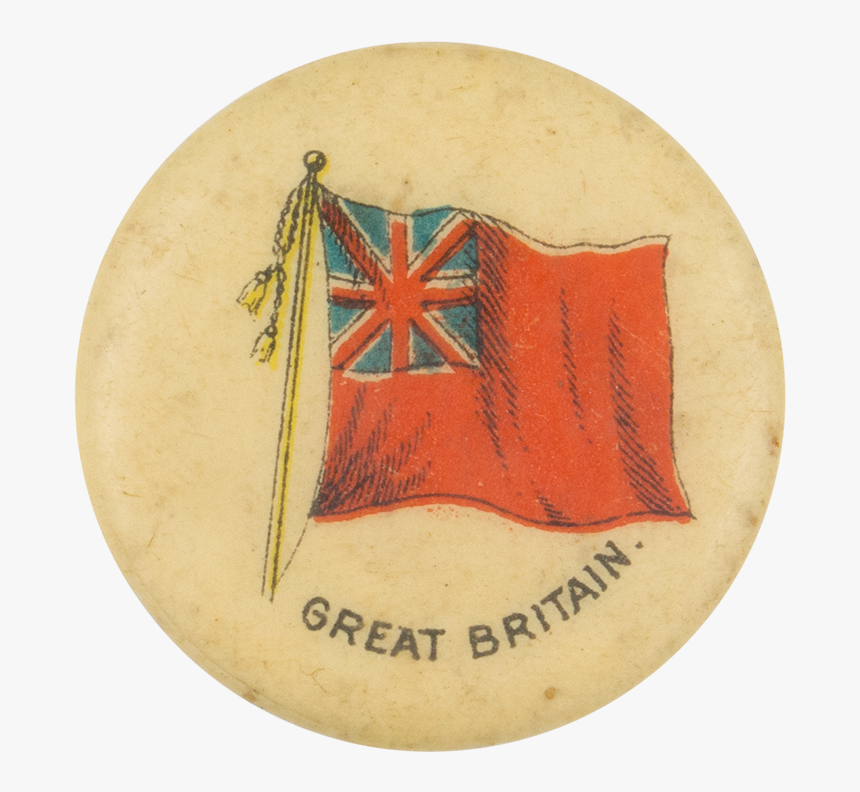 Great Britain Flag Advertising Button Museum - Emblem, HD Png Download