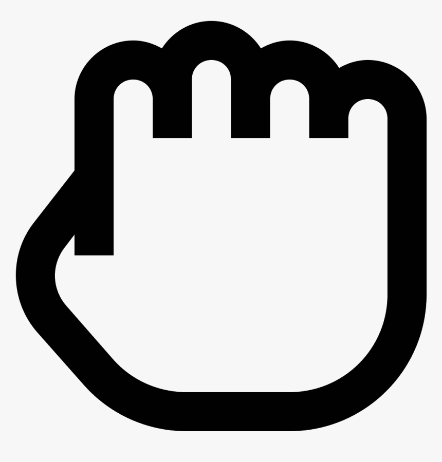 Rock Hand Png - Hand Windows 10 Cursor, Transparent Png