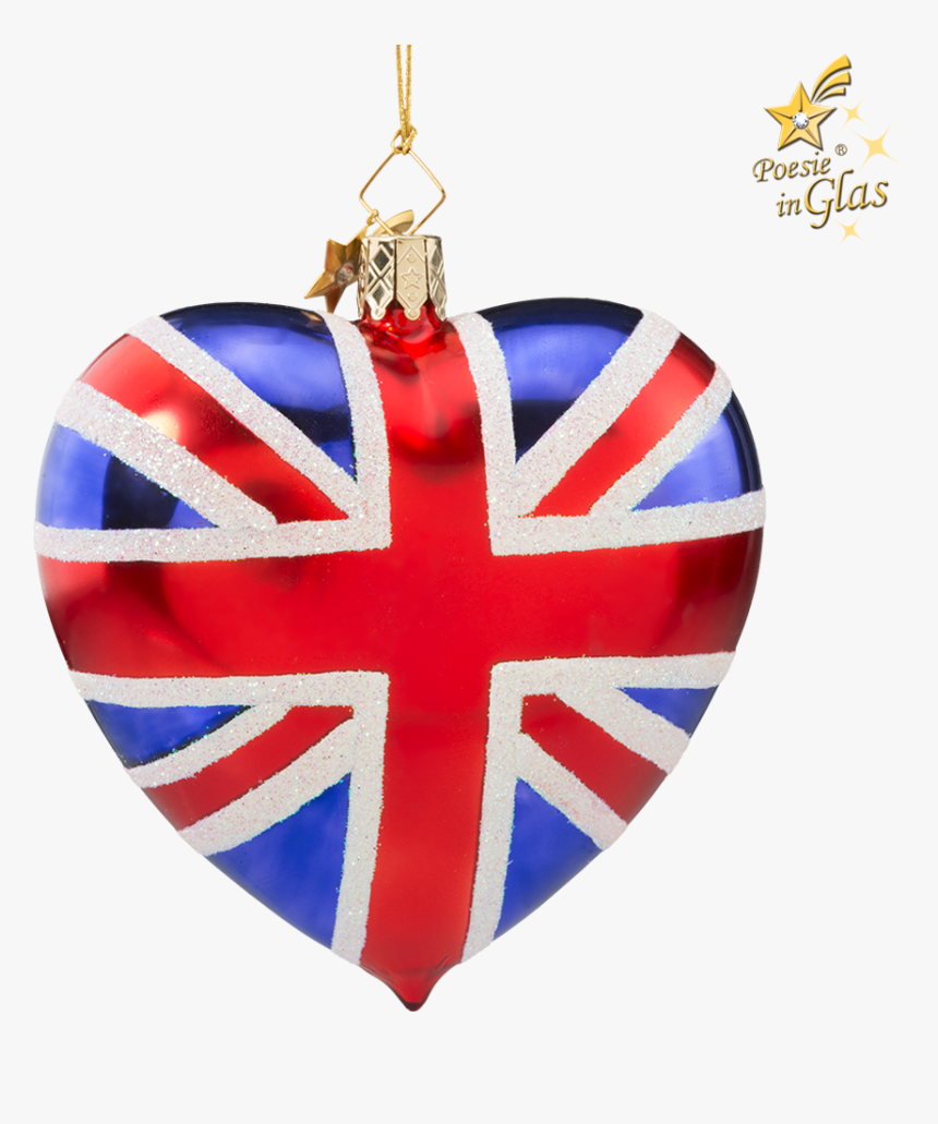 Heart Flag Great Britain - Du Drapeau De La Grande Bretagne, HD Png Download