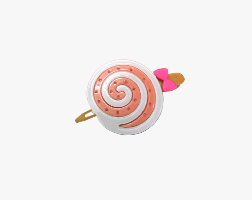 Bo Hairclip - Pink Lollipop - Spiral, HD Png Download