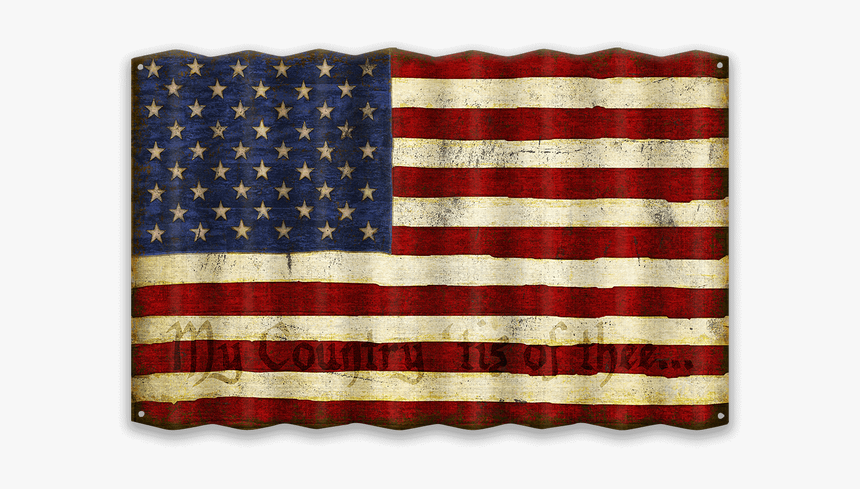 American Flag Sign Pool, HD Png Download