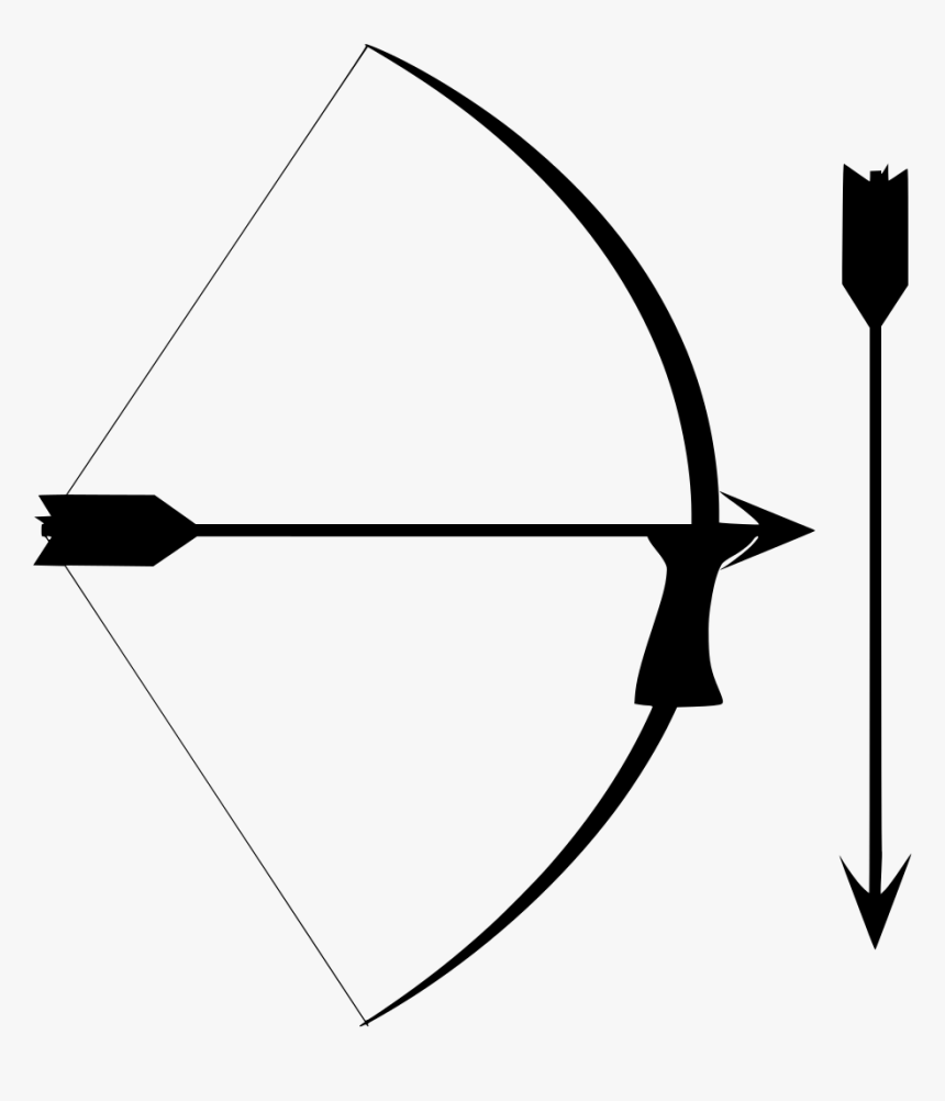 Bow And Arrow Png Clipart, Transparent Png