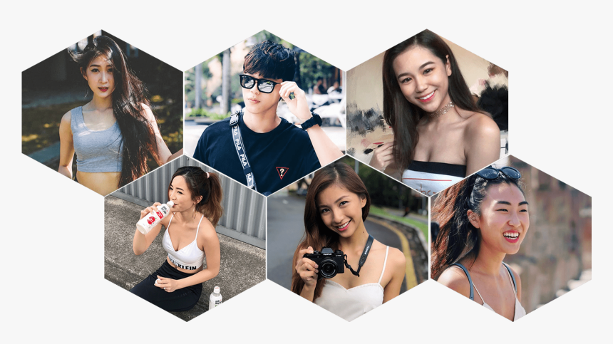 Transparent Asian Model Png - Social Influencer Malaysia, Png Download
