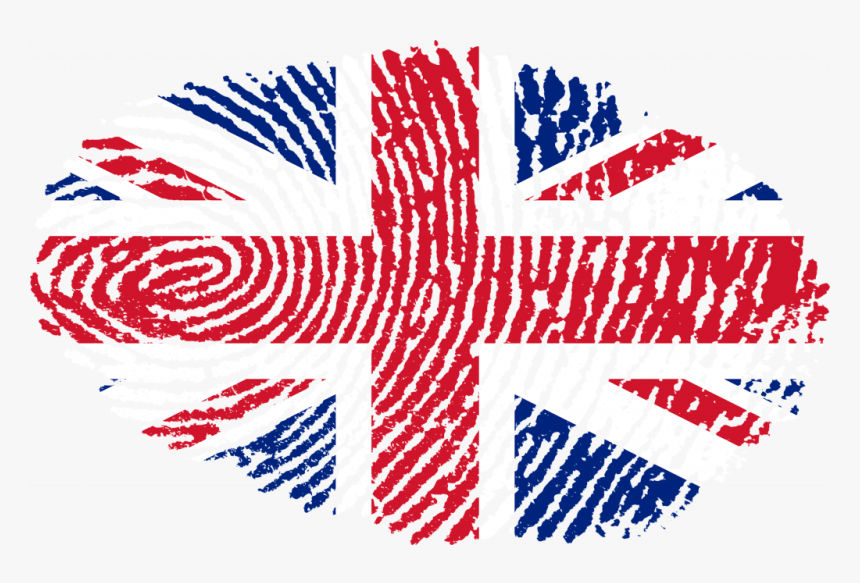Union Flag Fingerprint - Immigration Brexit, HD Png Download