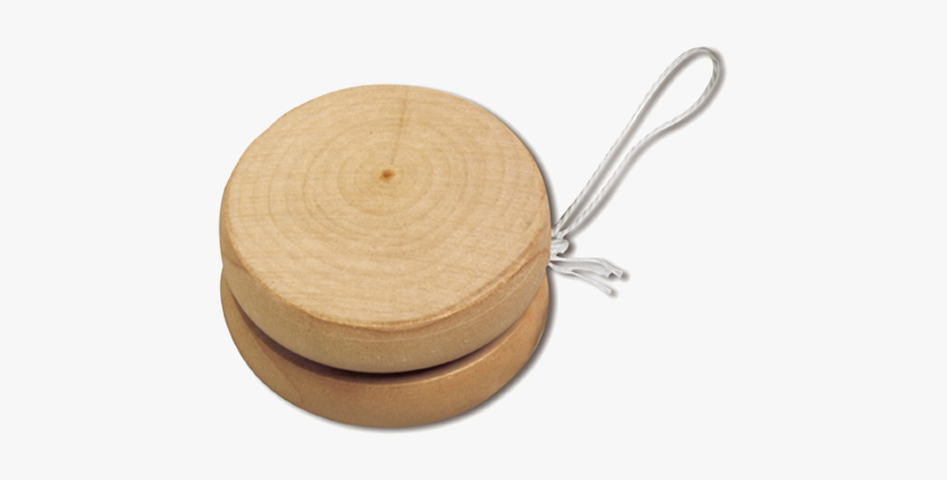 Wooden Yo-yo In Natural - Wooden Yo Yo, HD Png Download
