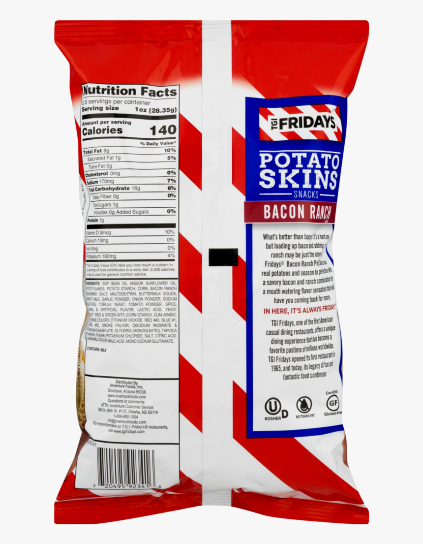 Thick Blue Smoke Png - Tgif Potato Skin Chips, Transparent Png