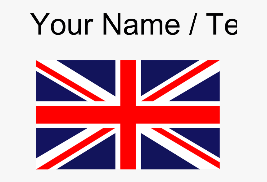 Custom Britain Flag Posters - Uk Flag, HD Png Download