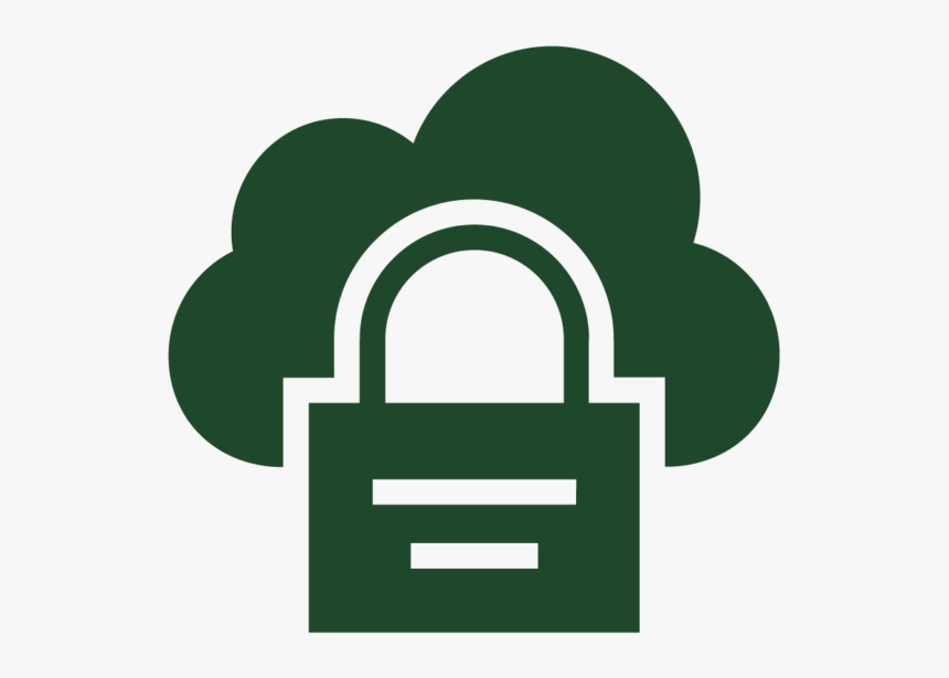 Secure Cloud Icon - Cloud Pendrive, HD Png Download
