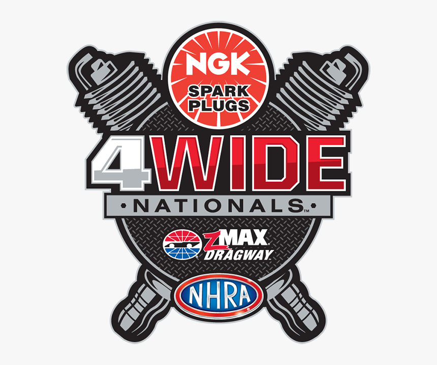 Ngk Spark Plugs Nhra Four Wide Nationals, HD Png Download