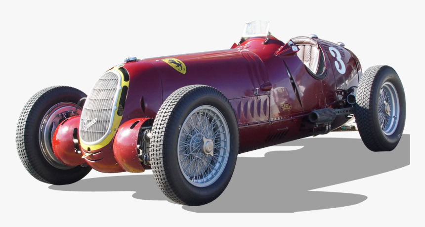 Alfa Romeo 2900 Scuderia Ferrari Maroon Fa Lr - Alfa Romeo Scuderia Ferrari, HD Png Download