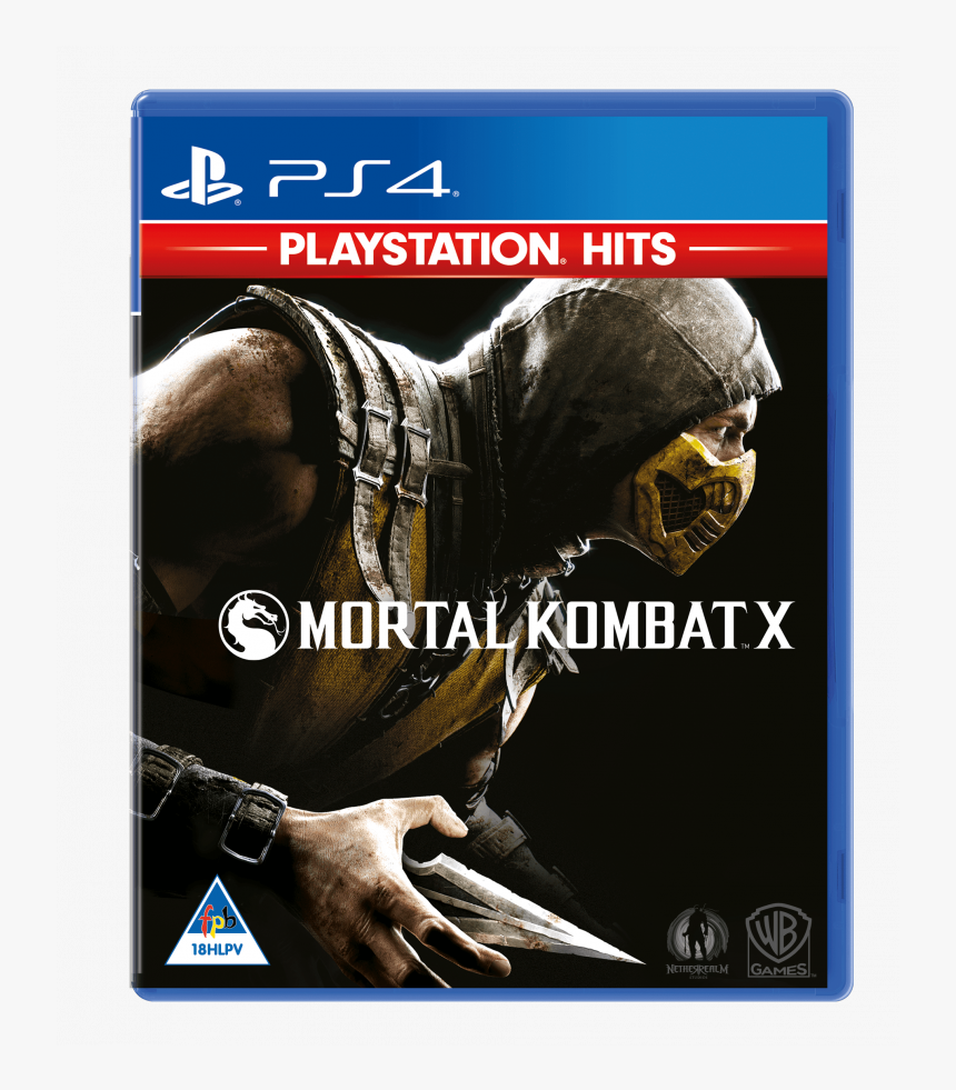 Mortal Kombat X Play Station 4 Hits - Mortal Kombat X Playstation Hits, HD Png Download