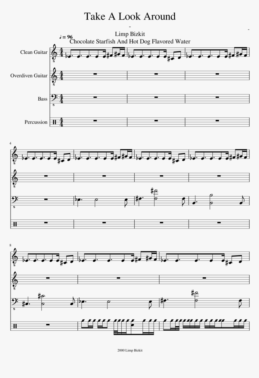 Take A Look Around Slide, Image - Whole New World Clarinet, HD Png Download