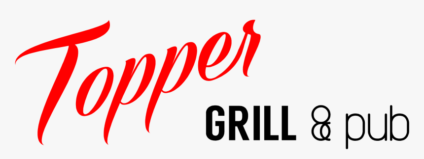 Topper Grill And Pub Logo - Calligraphy, HD Png Download