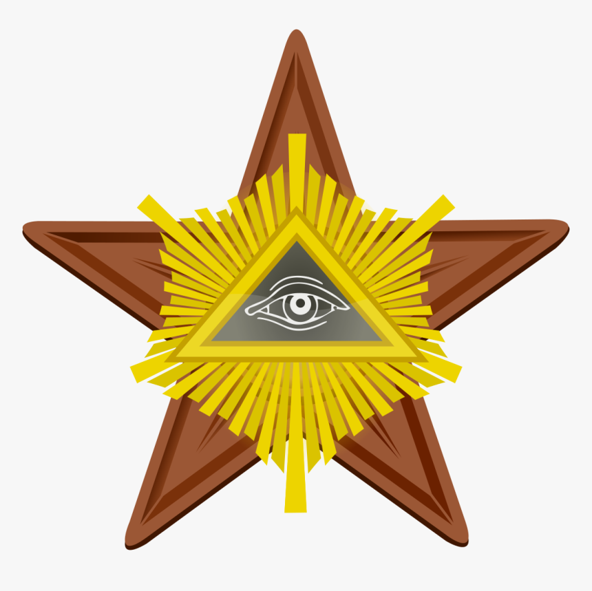 Illuminati Eye Of Providence Secret Society Freemasonry - Evolution Of Indian Cinema, HD Png Download