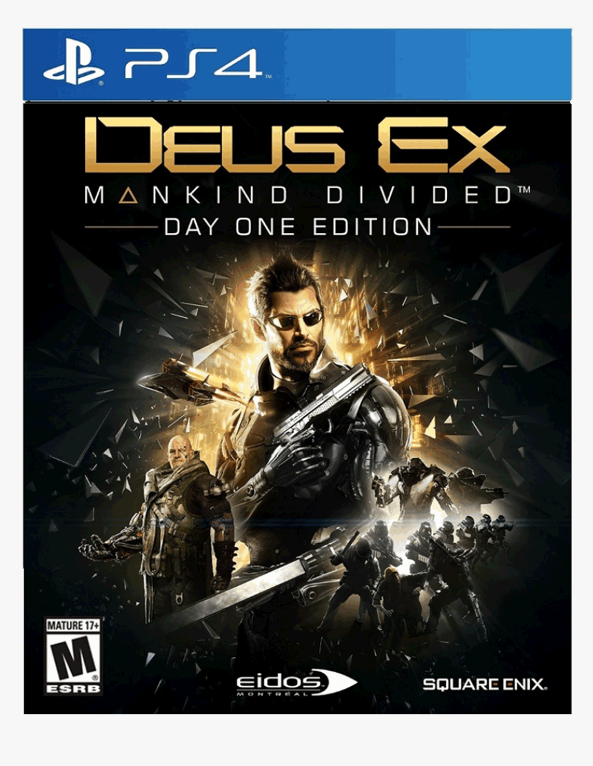 Ps4 Deus Ex Mankind Divided - Deus Ex Mankind Divided Ps4, HD Png Download
