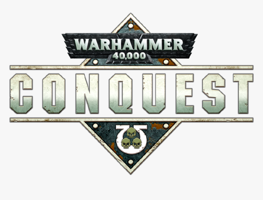 Warhammer 40,000 - Conquest - Warhammer 40000 Conquest Logo, HD Png Download
