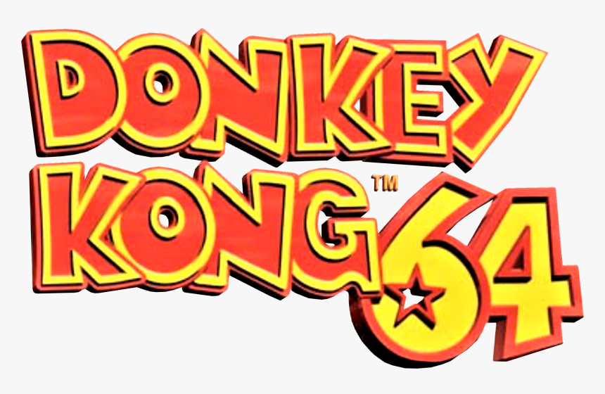 Donkey Kong 64 Logo, HD Png Download