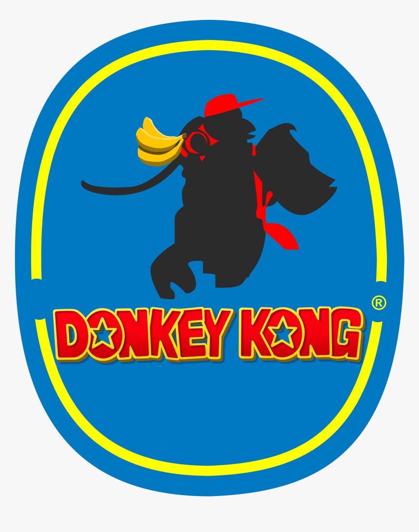 Donkey Kong Banana Company Logo Produce Fruits Bananas - Illustration, HD Png Download