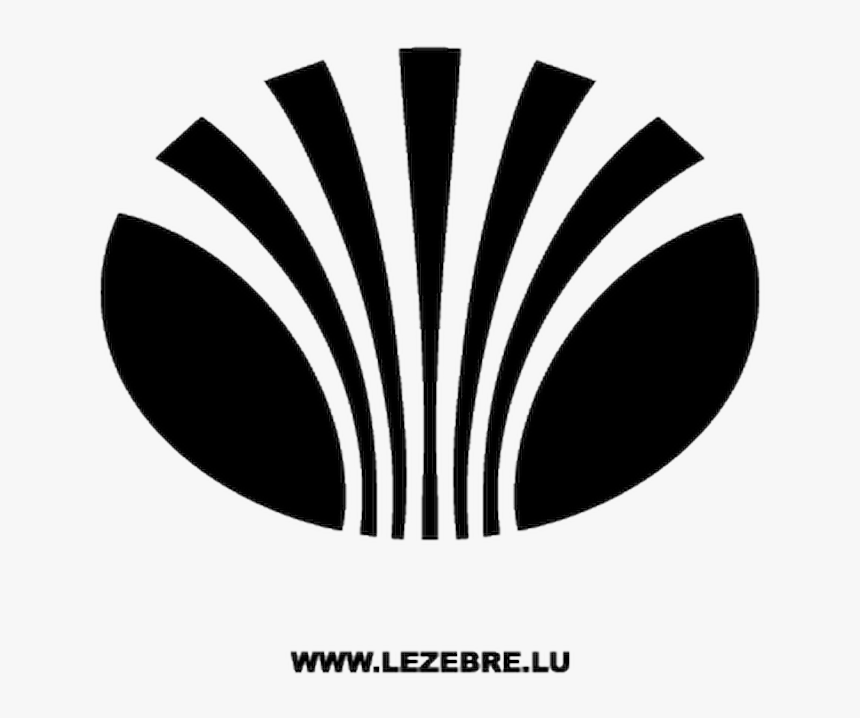 Black Daewoo Logo, HD Png Download