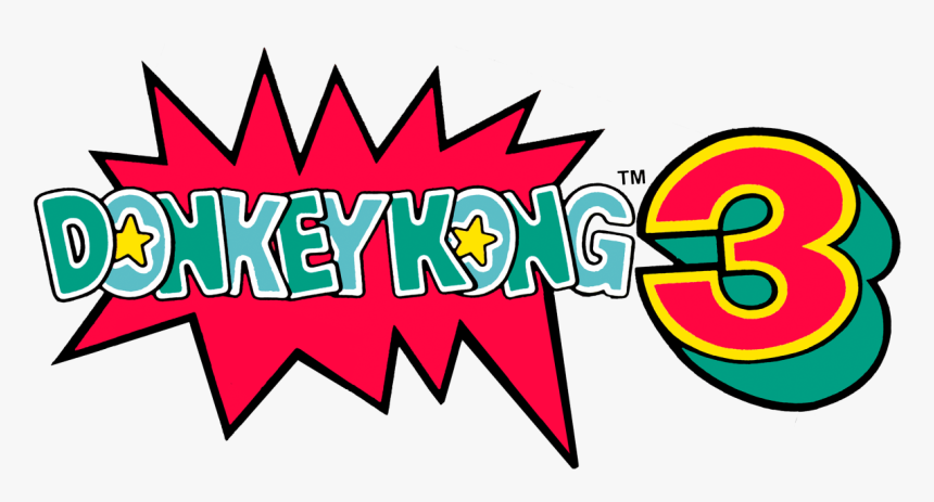 Donkey Kong 3 Arcade Logo, HD Png Download