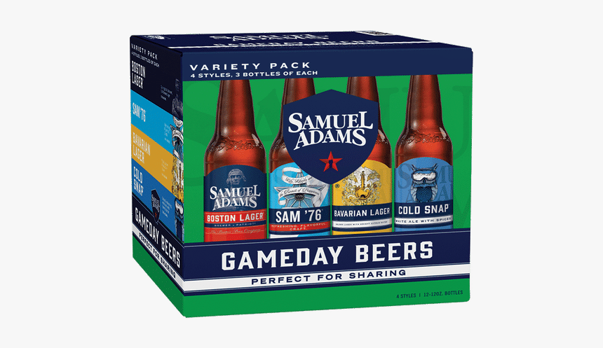Samuel Adams Gameday Beers Variety Pack - Sam Adams Bavarian Lager, HD Png Download