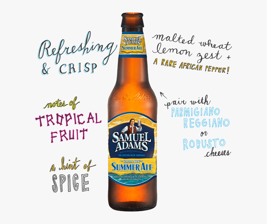 Refreshing And Crisp - Sam Adams Summer Ale 2018, HD Png Download