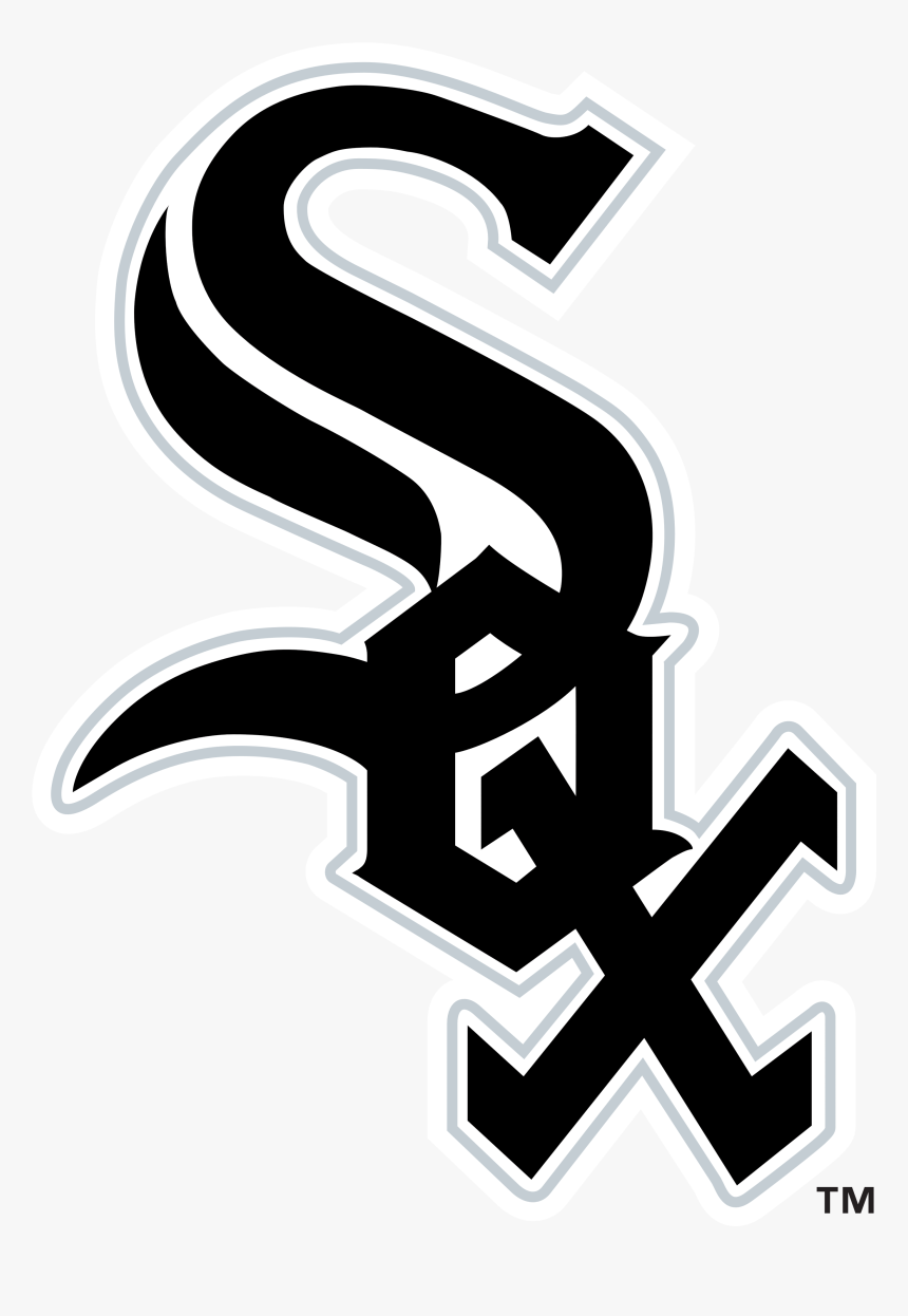 Chicago White Sox Logo, Black - White Sox Logo Png, Transparent Png