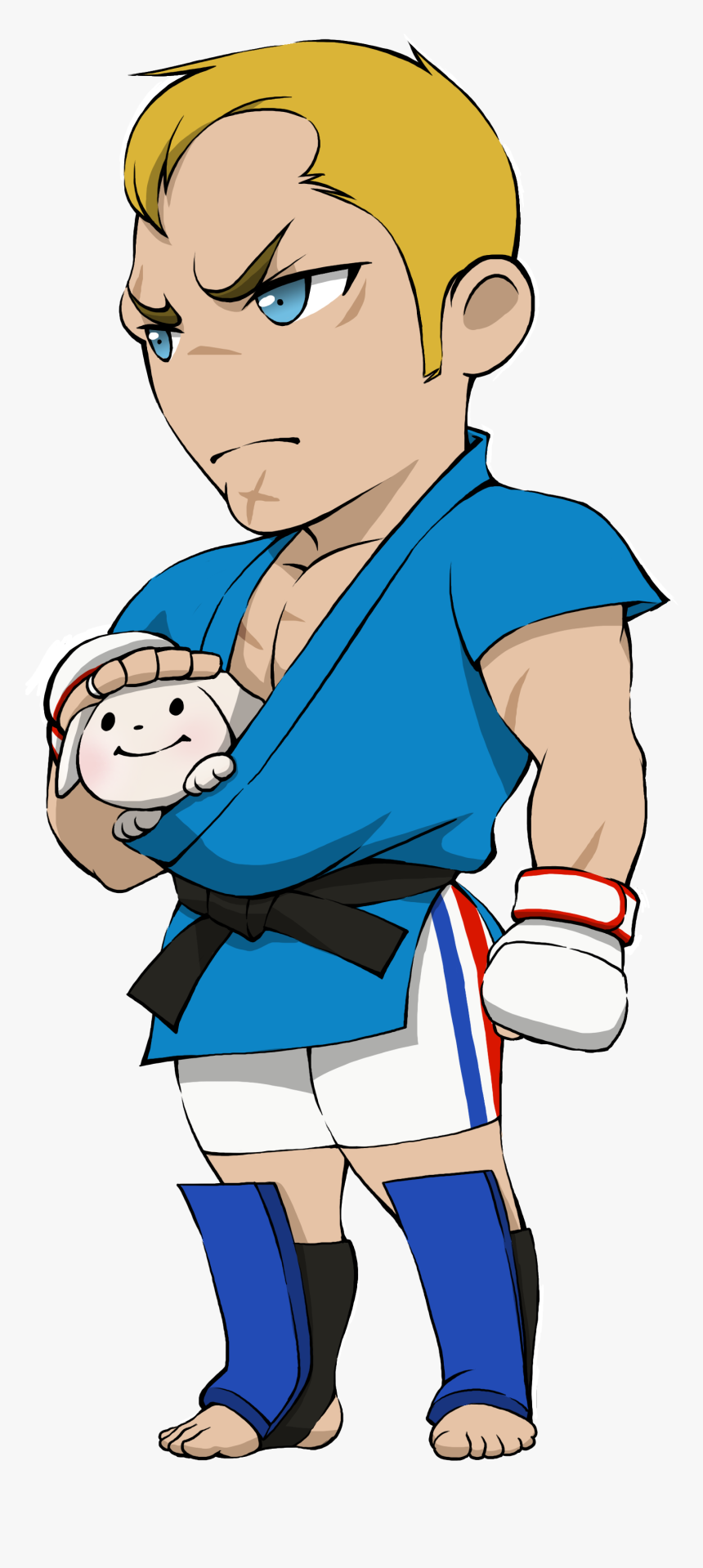 Chibi Street Fighter Stickers, HD Png Download
