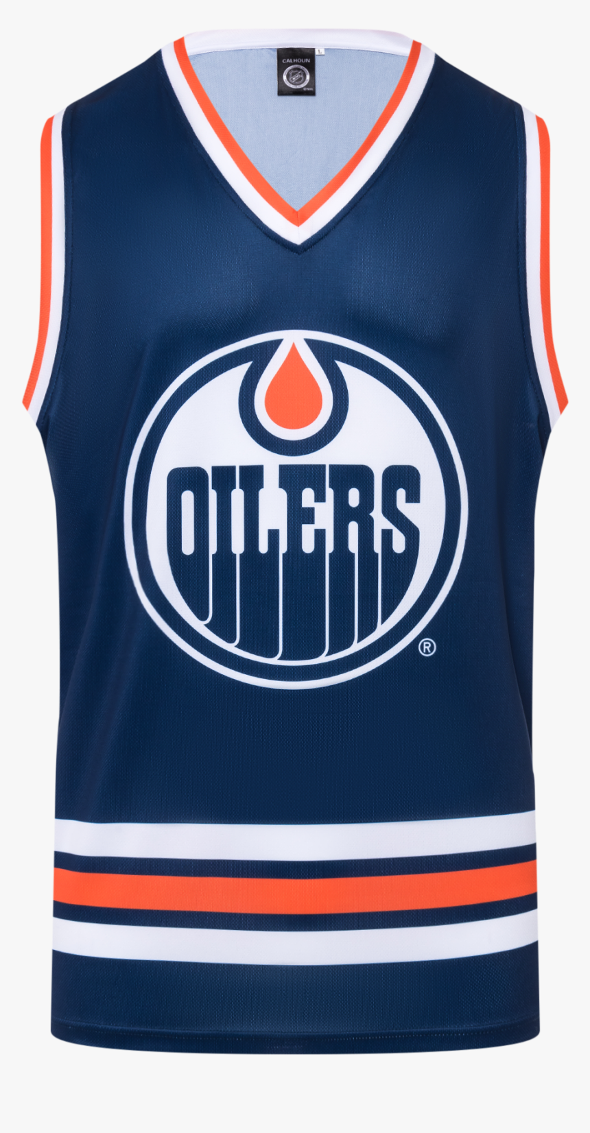 Edmonton Oilers Alt Hockey Tank 
 Class - Oilers Hockey Tank, HD Png Download