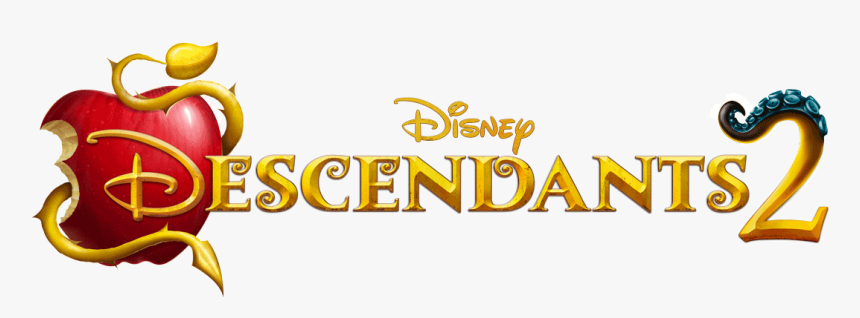 Transparent Mal Descendants Png - Disney Descendants 2 Logo Png, Png Download