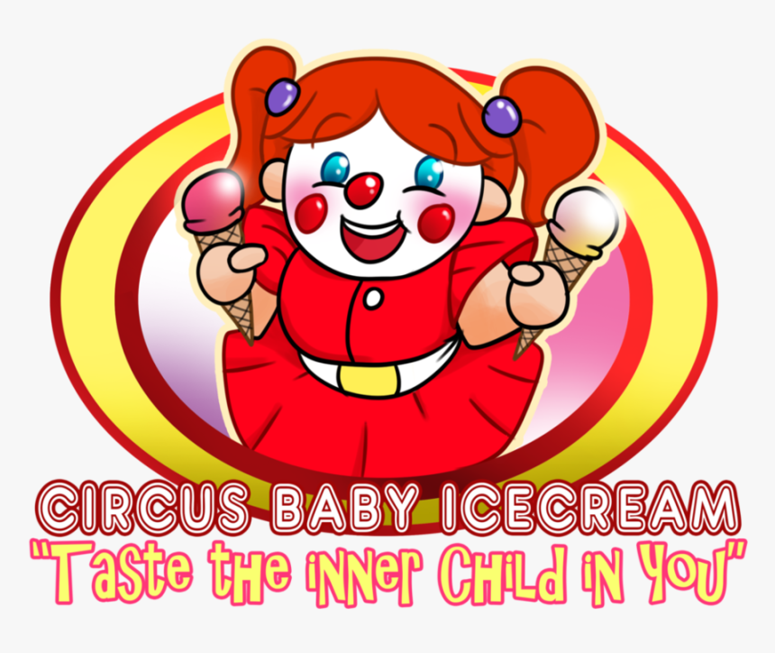 Circus Baby Icecream Ice Cream Five Nights At Freddy - Circus Baby Ice Cream, HD Png Download