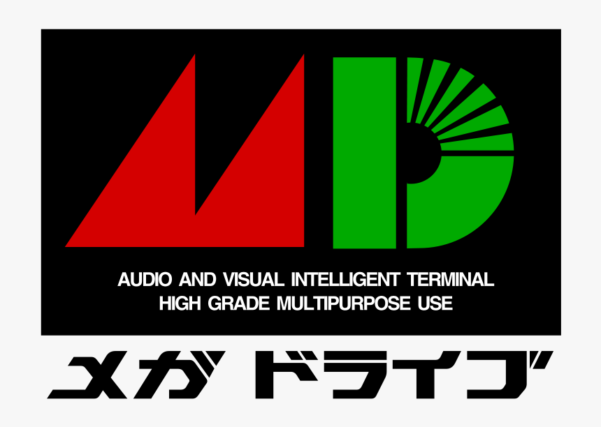 Transparent Japanese Logo Png - Sega Mega Drive Japanese Logo, Png Download
