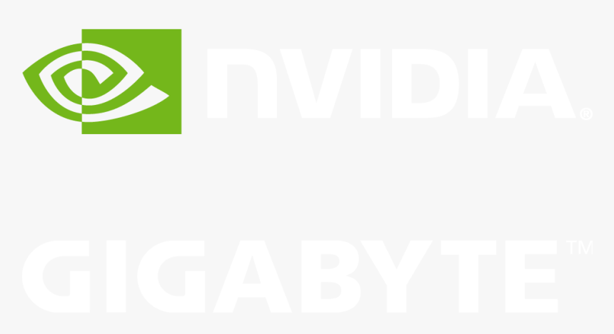 Nvidia And Gigabyte Logo - Poster, HD Png Download