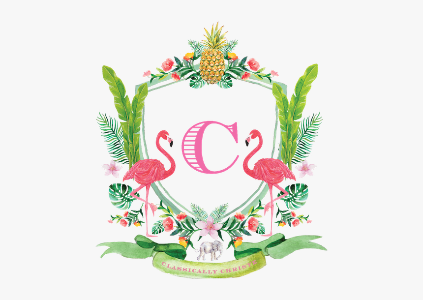 Classically Christe - Flamingo Crest, HD Png Download