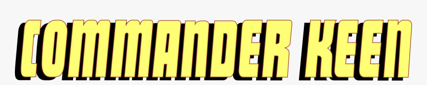 Commander Keen Logo, HD Png Download