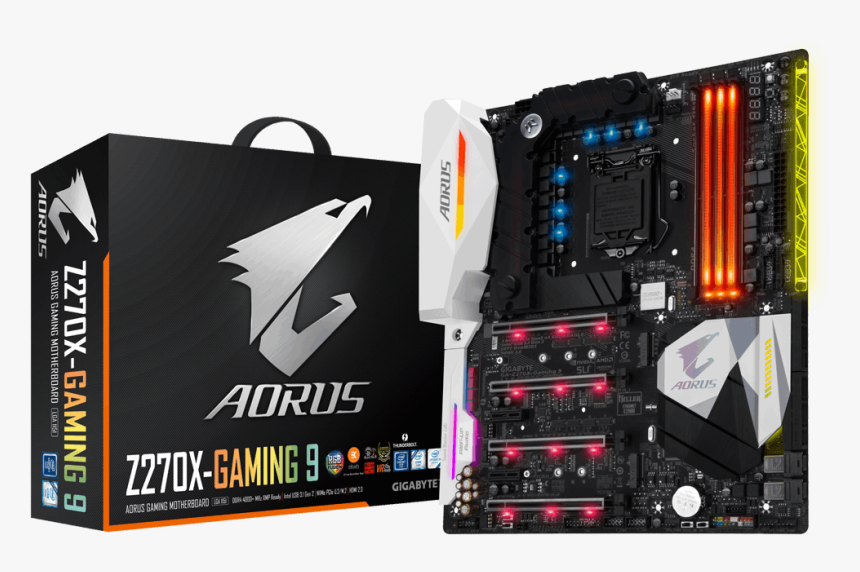 Gigabyte Ga Z270x Gaming 9, HD Png Download
