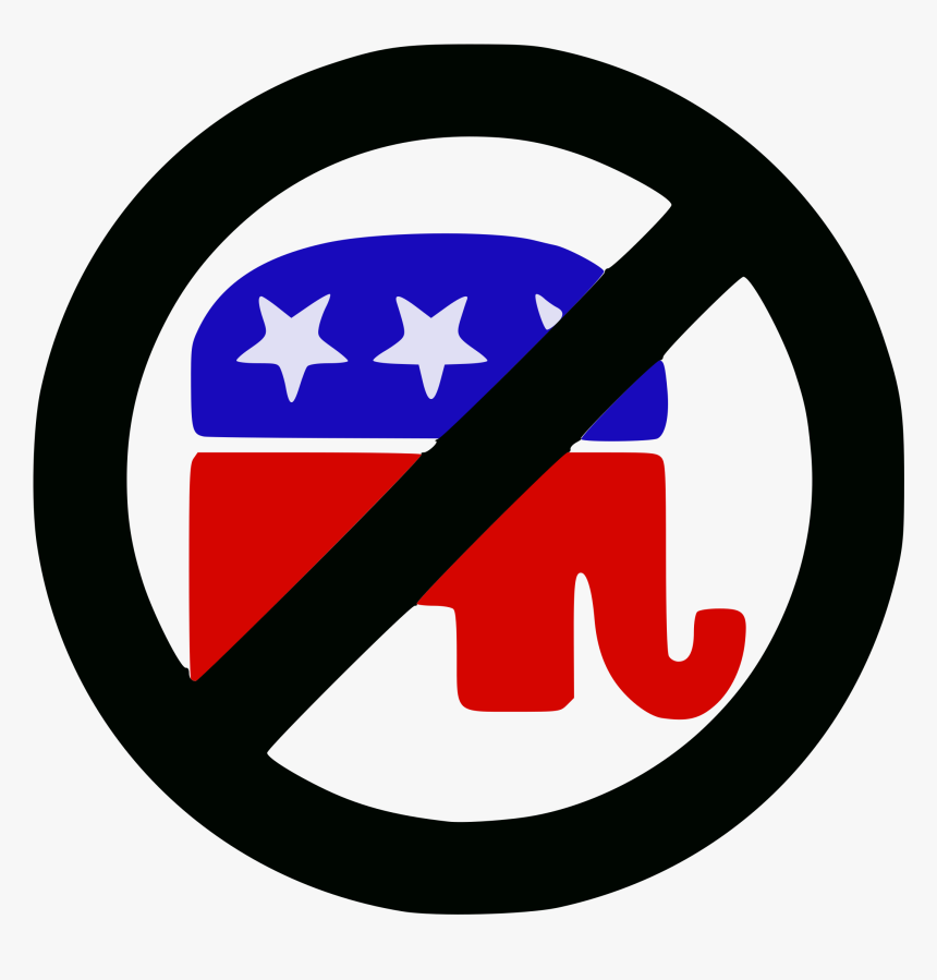 Republicans Clipart , Png Download - Elephant With Stars Logo, Transparent Png
