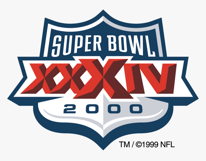 Super Bowl 34 Patch, HD Png Download