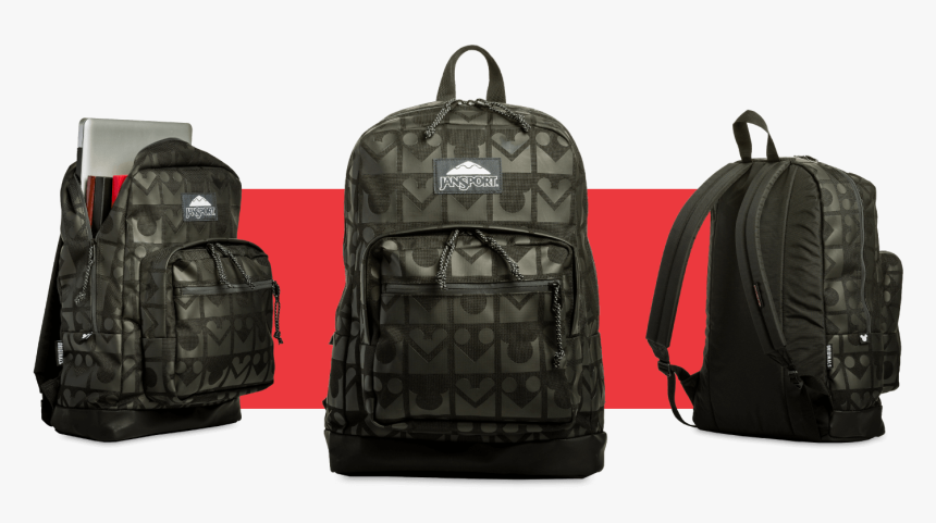Transparent Mickey Silhouette Png - Jansport Disney Stealth Mickey, Png Download