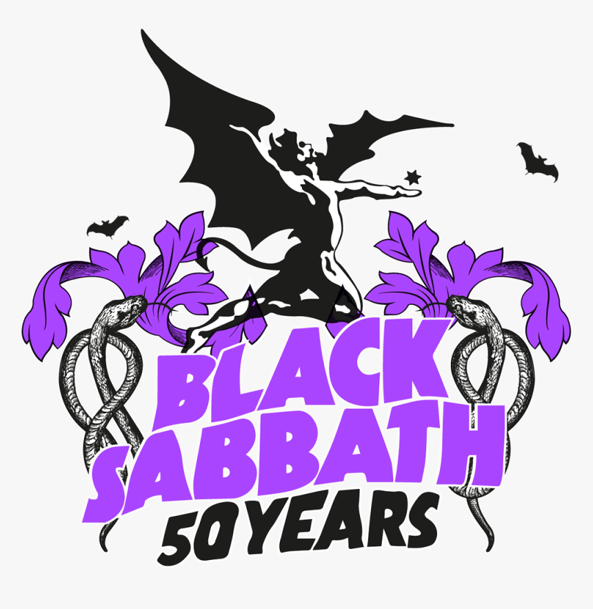 Black Sabbath 50 Years, HD Png Download