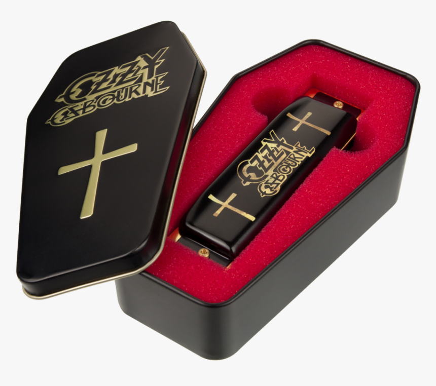 Ozzy Open Coffin - Hohner Ozzy Osbourne Harmonica, HD Png Download