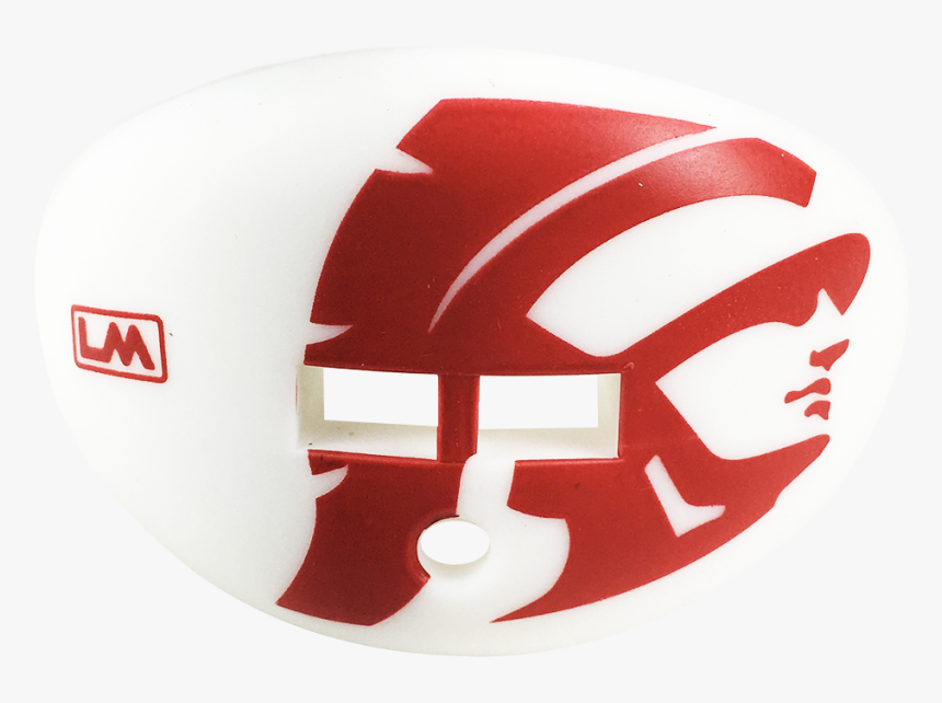Usc Trojan Head White Cardinal 850867006833 
 Class - Usc Football Mouth Guard, HD Png Download